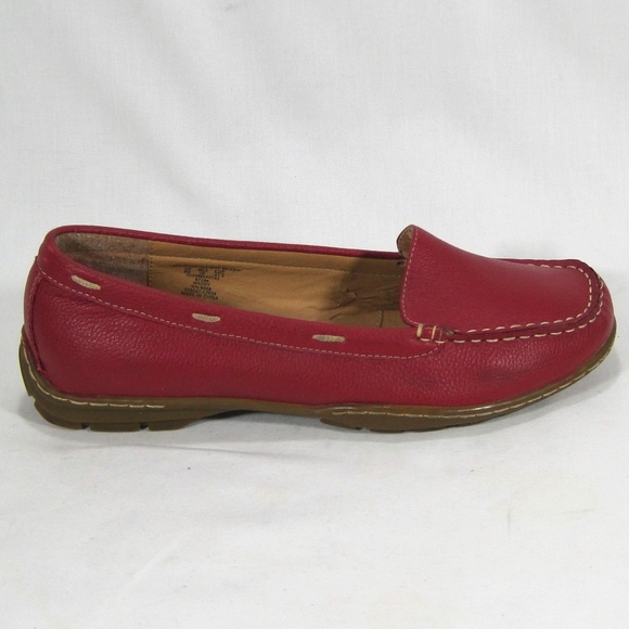 I Love Comfort Red MADDY Slip-On Loafers Size: 9M - Picture 2 of 8